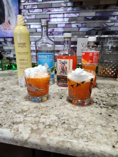 Customer photo review of Soda Jerk Orange Cream & Rootbeer Vodka Bundle (750ml)