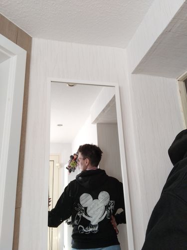 Customer photo review of CHAMPAGNE MOUSE BACK - Premium Hoodie