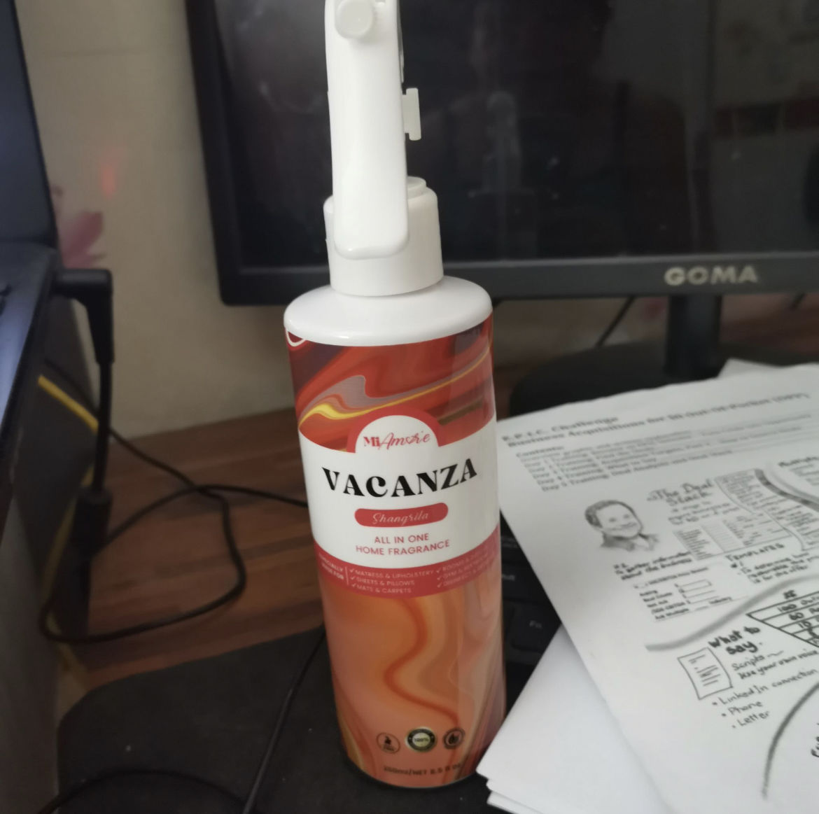 Customer photo review of Mi Amore All-in-one Home Fragrances