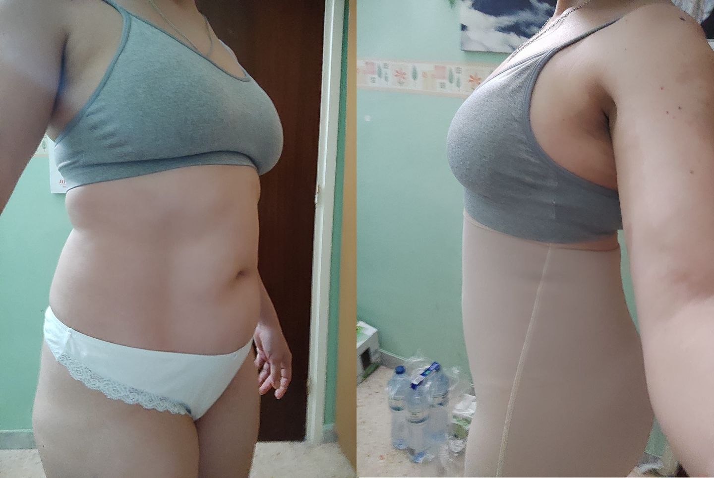 Customer photo review of FAJA LEVANTACOLA SALOMÉ SHORT CON EFECTO PUSH UP CON COSTURAS INVISIBLES