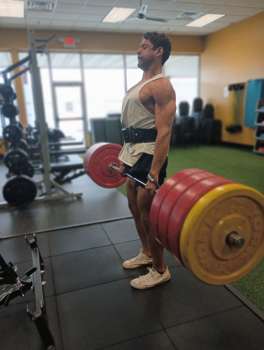 Customer photo review of Strength Shop 13mm Single Prong Belt - IPF Approved - Black