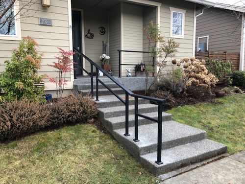 Customer photo review of Horizontal Flat Rail Kit