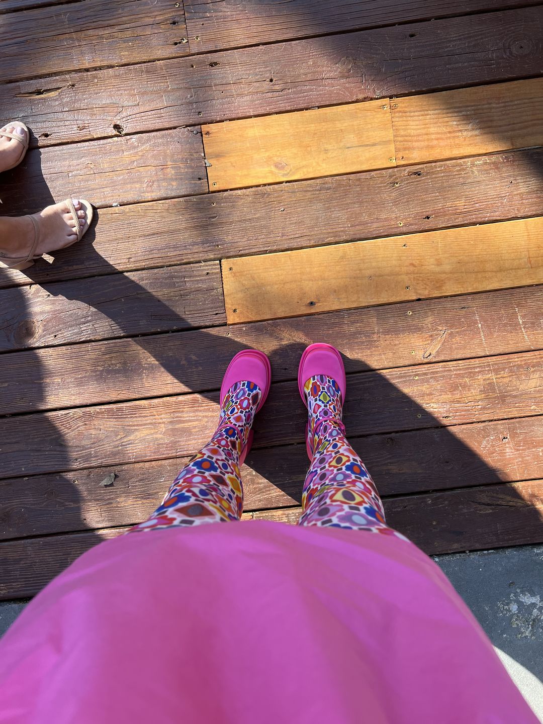 Customer photo review of COCO tights Gems Blush