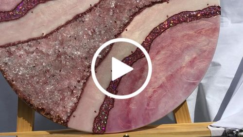 Customer video review of GLACIER ICE CRUSHED GLASS