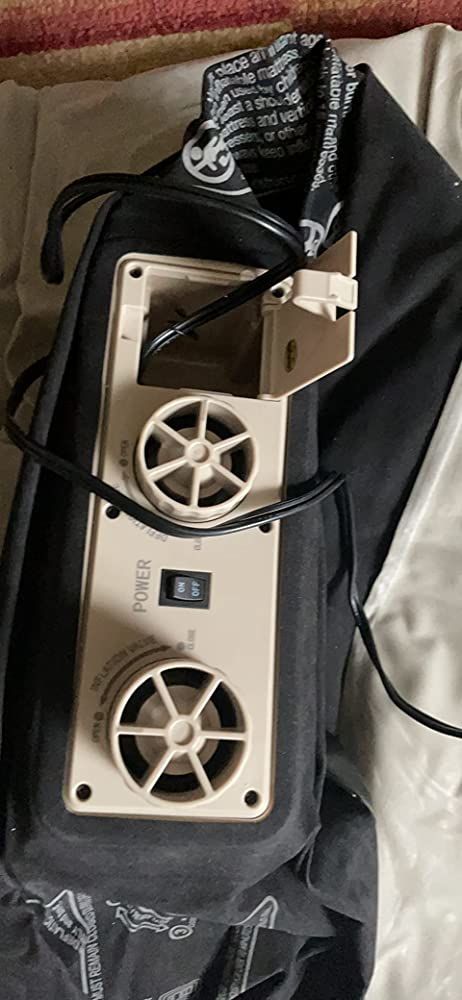 Customer photo review of King Koil Luxury Air Mattress with High Speed Built-in Pump