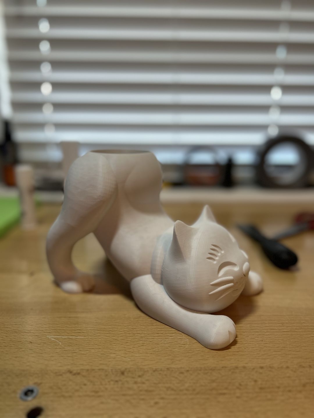 Customer photo review of Paper White PETG Filament 1.75mm