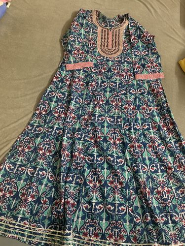 Customer photo review of Anarkali Kurti Set
