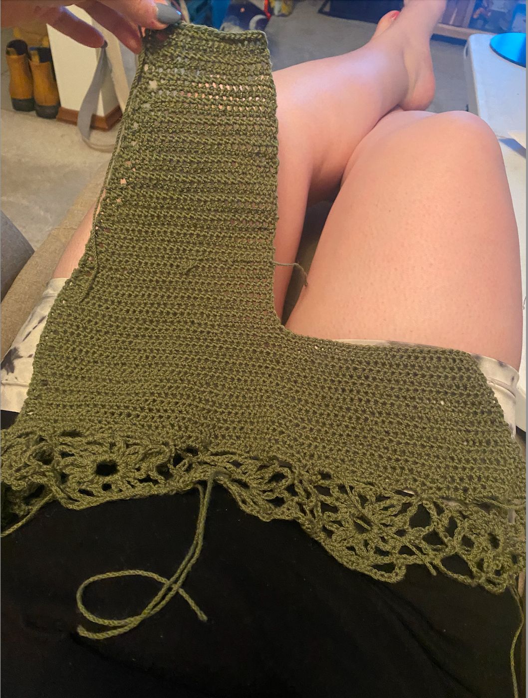 Customer photo review of Bluebell Merino 5 ply
