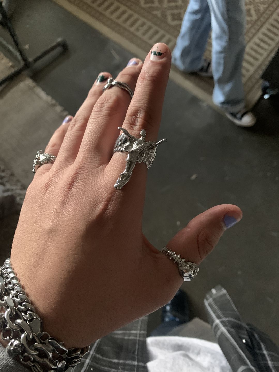 Customer photo review of FALLEN ANGEL RING