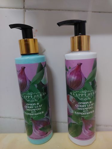 Customer photo review of HAIR FALL & DANDRUFF CONTROL