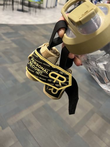 Customer photo review of Personal Record Premium Wrist Wraps PR901 - Sand Camo