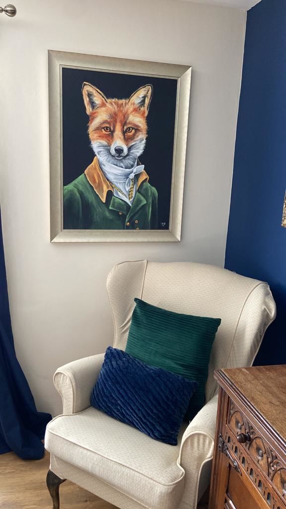 Customer photo review of Dapper Fox By Louise Brown