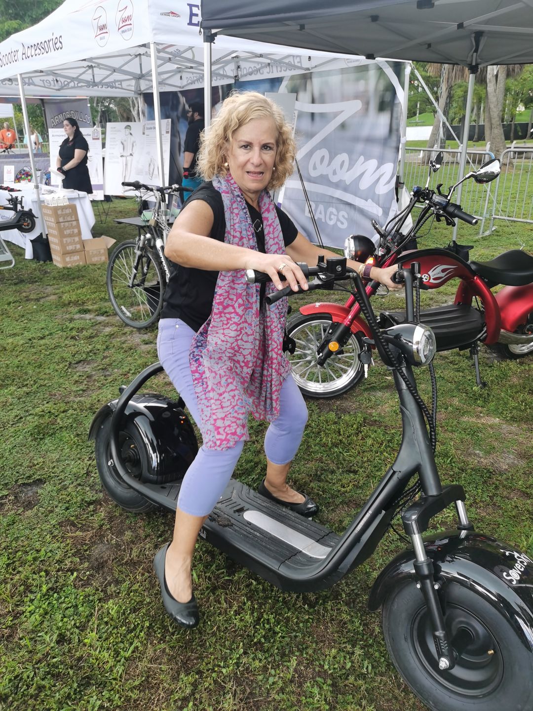 Customer photo review of SoverSky Citycoco Fat Tire 2000w Scooter SL01