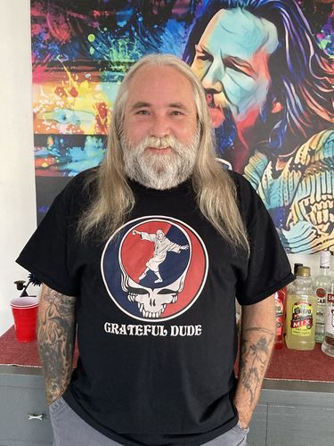Customer photo review of Grateful Dude Cotton Tee