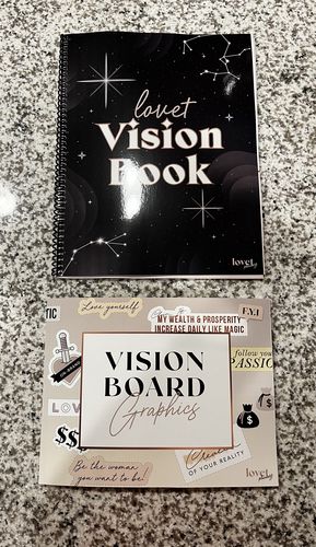 Customer photo review of Vision Board Book