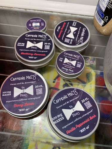 Customer photo review of Cherry Lemon Caffeine Melt® Max Pack (8/15/30ct)