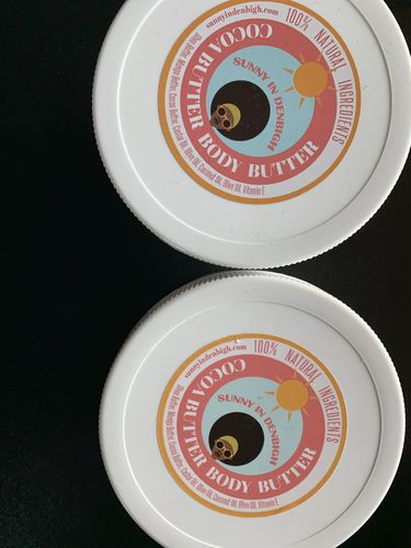 Customer photo review of Cocoa Butter Body Butter