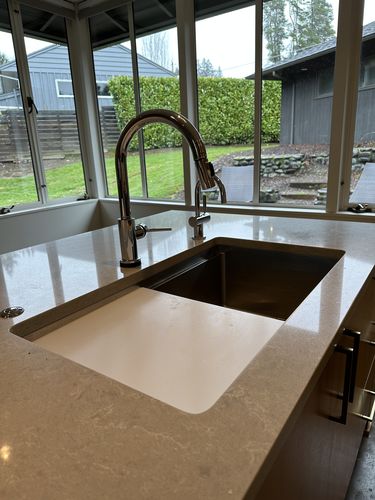 Customer photo review of Ledge Accessories - 15" Dishwasher Safe White Cutting Board (LCB15w)