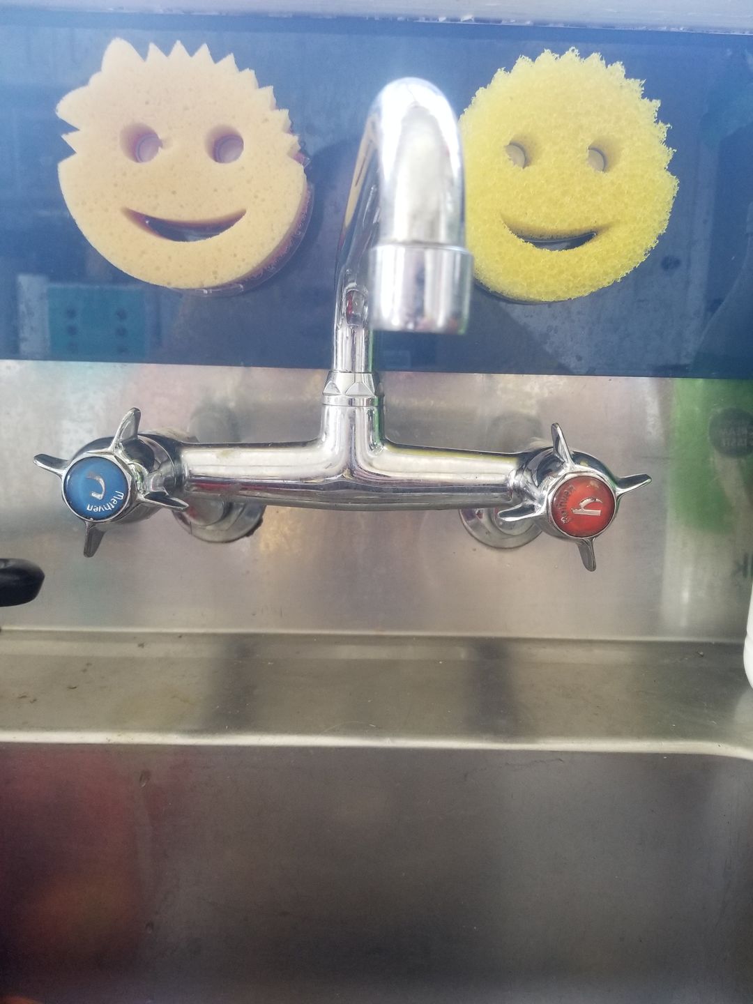 Customer photo review of Scrub Daddy Caddy