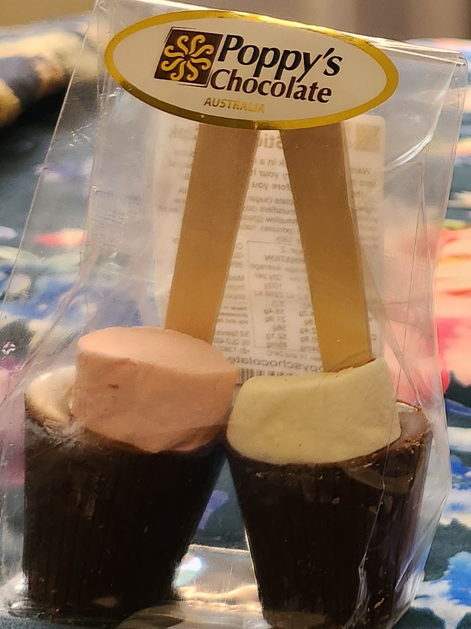 Customer photo review of Hot chocolate stick Milk Chocolate Twin Pack