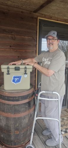 Customer photo review of ICEY-TEK 25 Quart Cooler