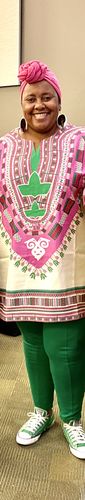 Customer photo review of Dashiki Shirt- AKA