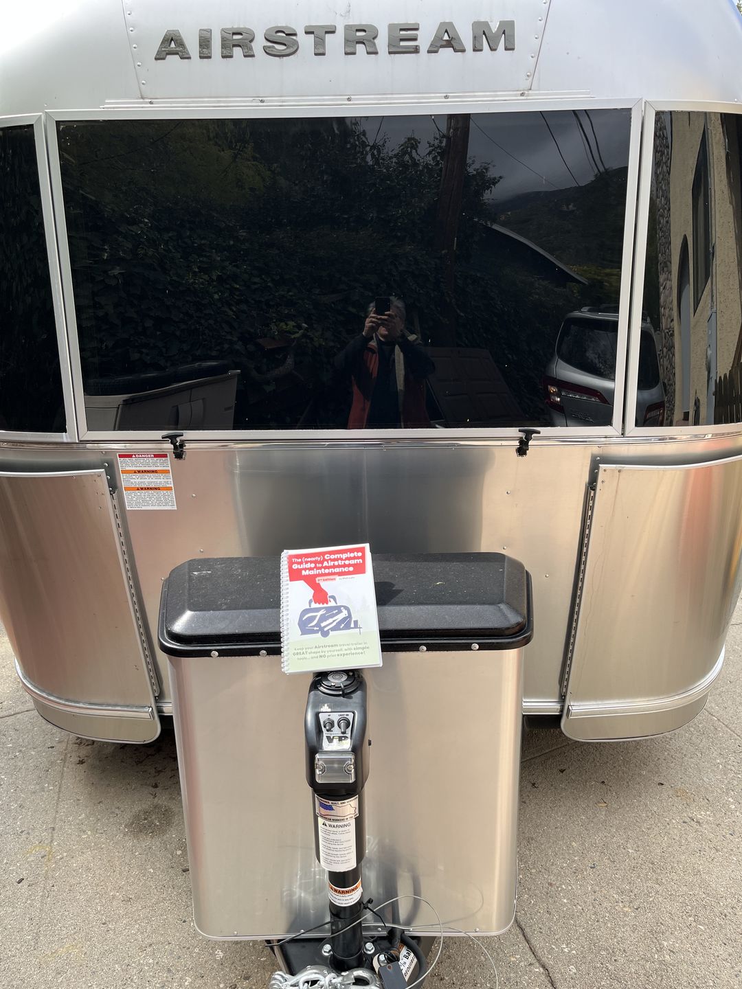 Customer photo review of The (Nearly) Complete Guide to Airstream Maintenance, 2nd edition PRE-ORDER
