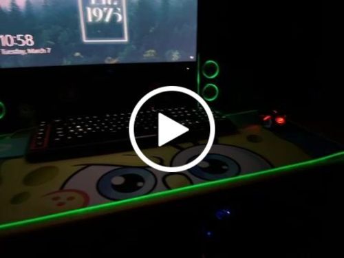 Customer video review of Spongebob P1 - EYES Mousepad (L)