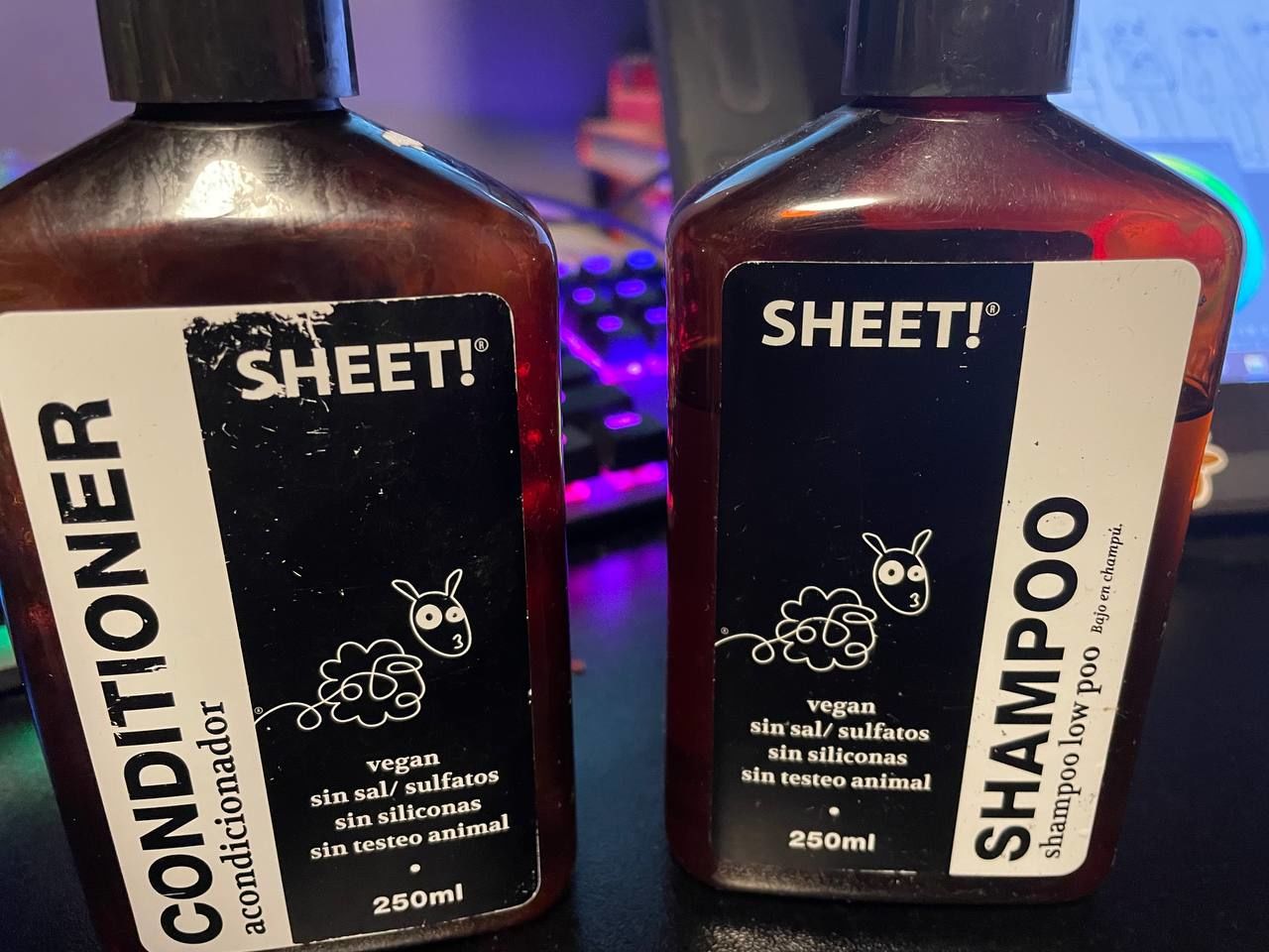 Customer photo review of Shampoo + Acondicionador Low Poo