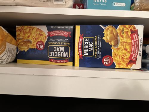 Customer photo review of Muscle Mac - Shells & Cheese 312g