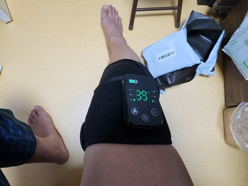 Customer photo review of HeatMästare™ Knä Smärtlindringmassager