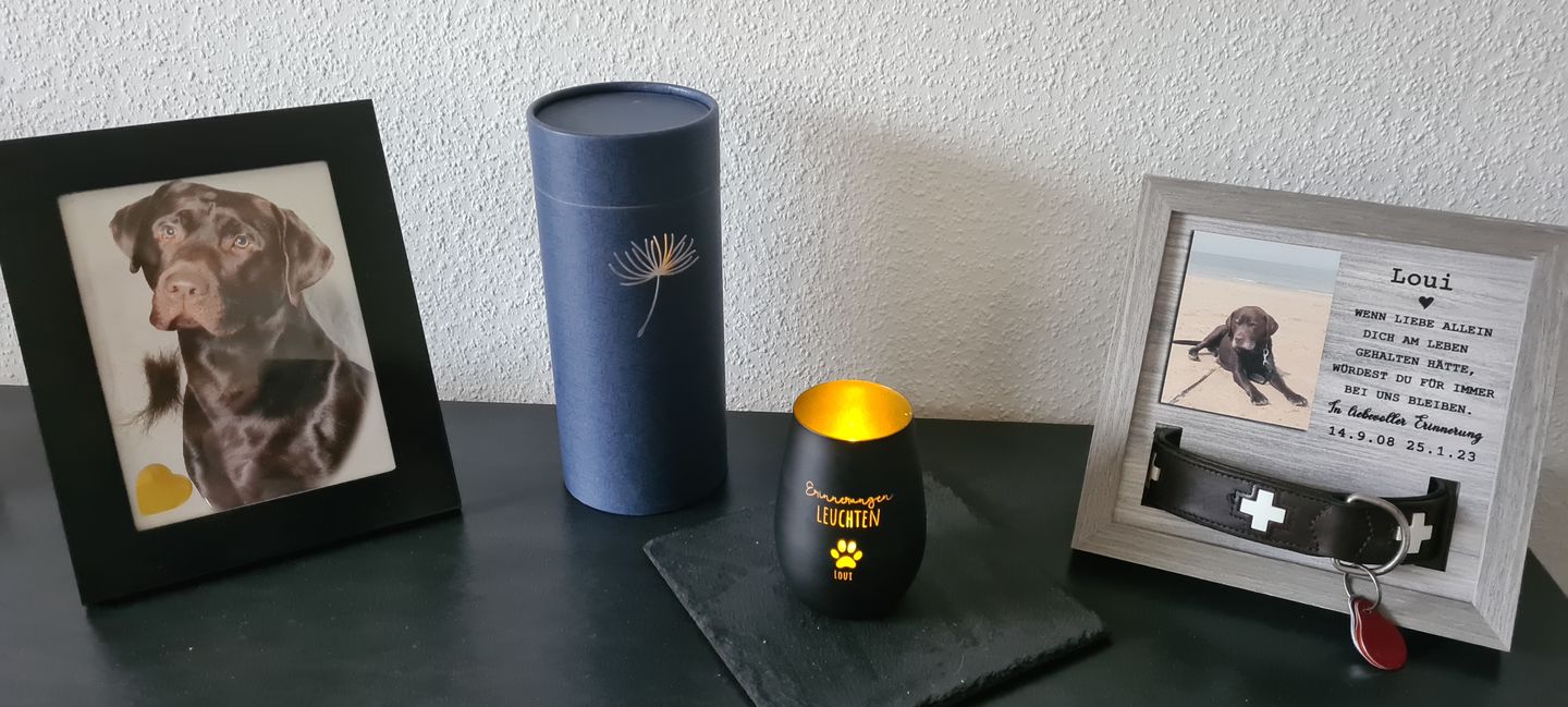 Customer photo review of Erinnerungen leuchten - Individuelles Trauerlicht