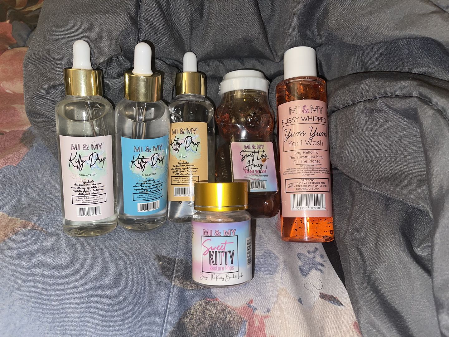 Customer photo review of Kitty Drip Blueberry