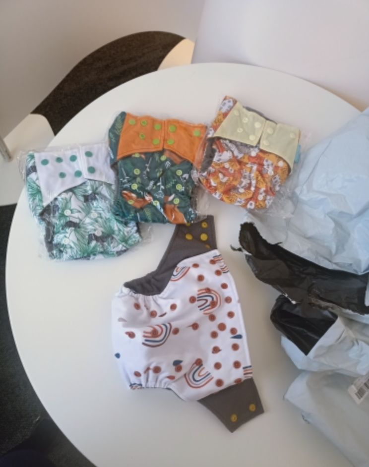 Customer photo review of Couches lavables - Lot de 4 - Taille unique