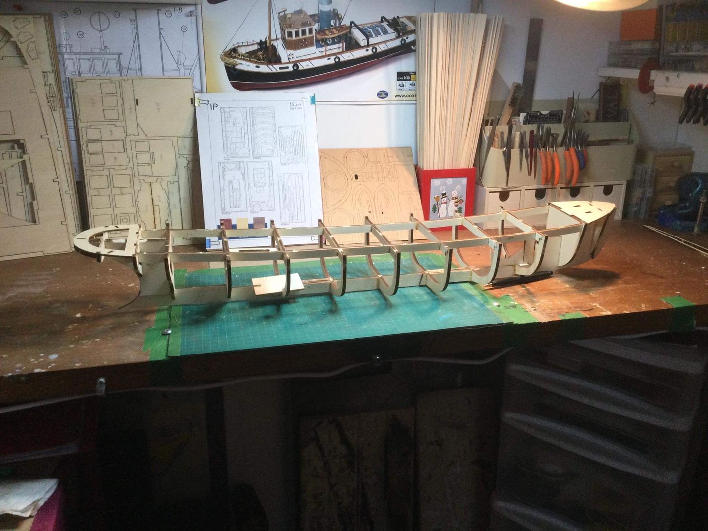 Customer photo review of Maqueta Barco Ulises RC
