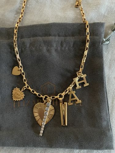 Customer photo review of Freya Necklace - Customizable