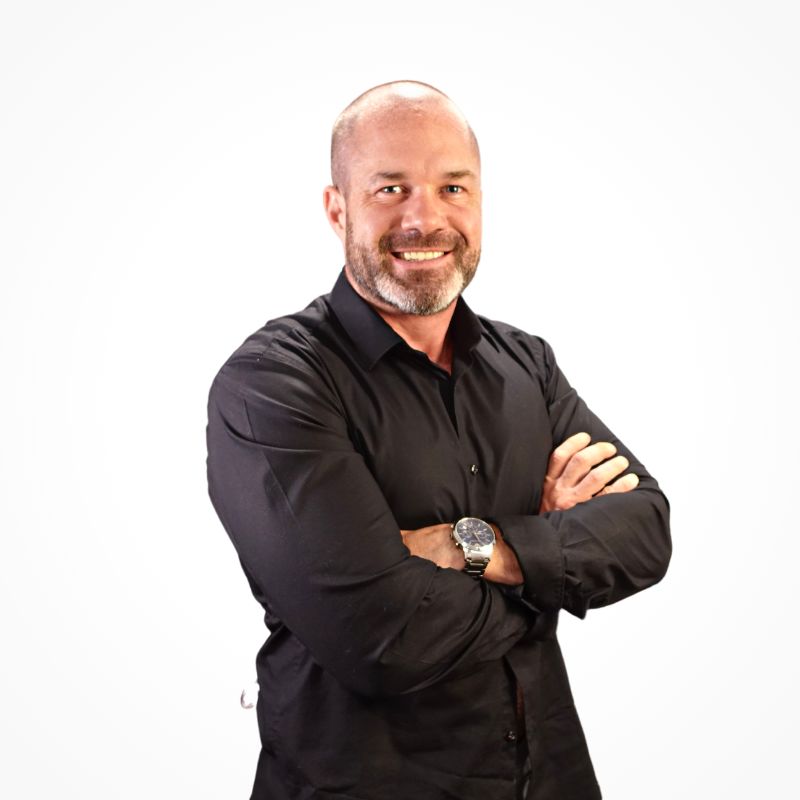 Customer photo review of Performance Bamboo Dress Shirt - Black