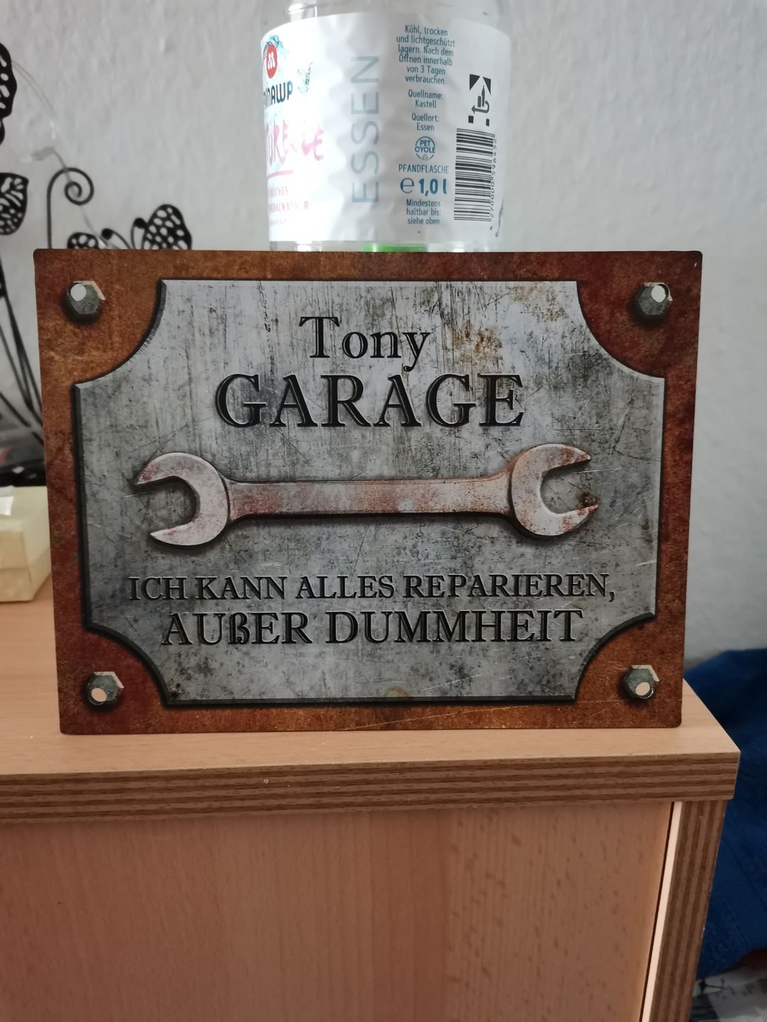Customer photo review of Für Bastler - Heimwerker-Türschild
