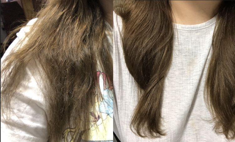 Customer photo review of Serum Zanahoria - Pelo y Pestañas