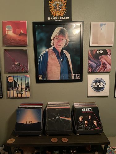 Customer photo review of Record Roots Tabletop Storage System