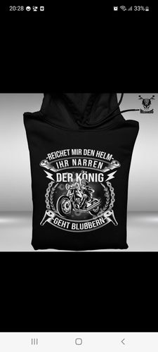 Customer photo review of Der König geht blubbern - T-Shirt