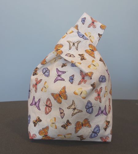 Customer photo review of Reversible Japanese Knot Bag Pattern