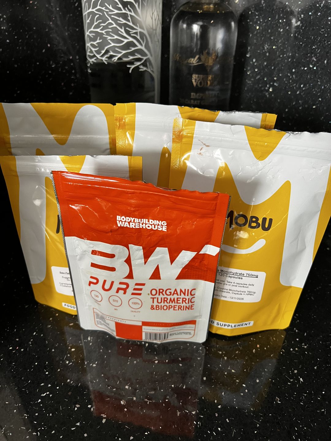 Customer photo review of Turmeric, Black Pepper & Ginger