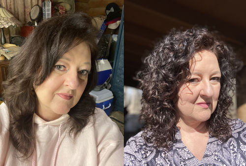 Customer photo review of CurlEnhancer™ Hårstyling Mousse