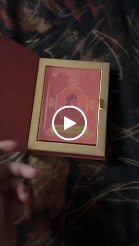 Customer video review of Hanuman Chalisa Book - Premium Edition in a Gift Case