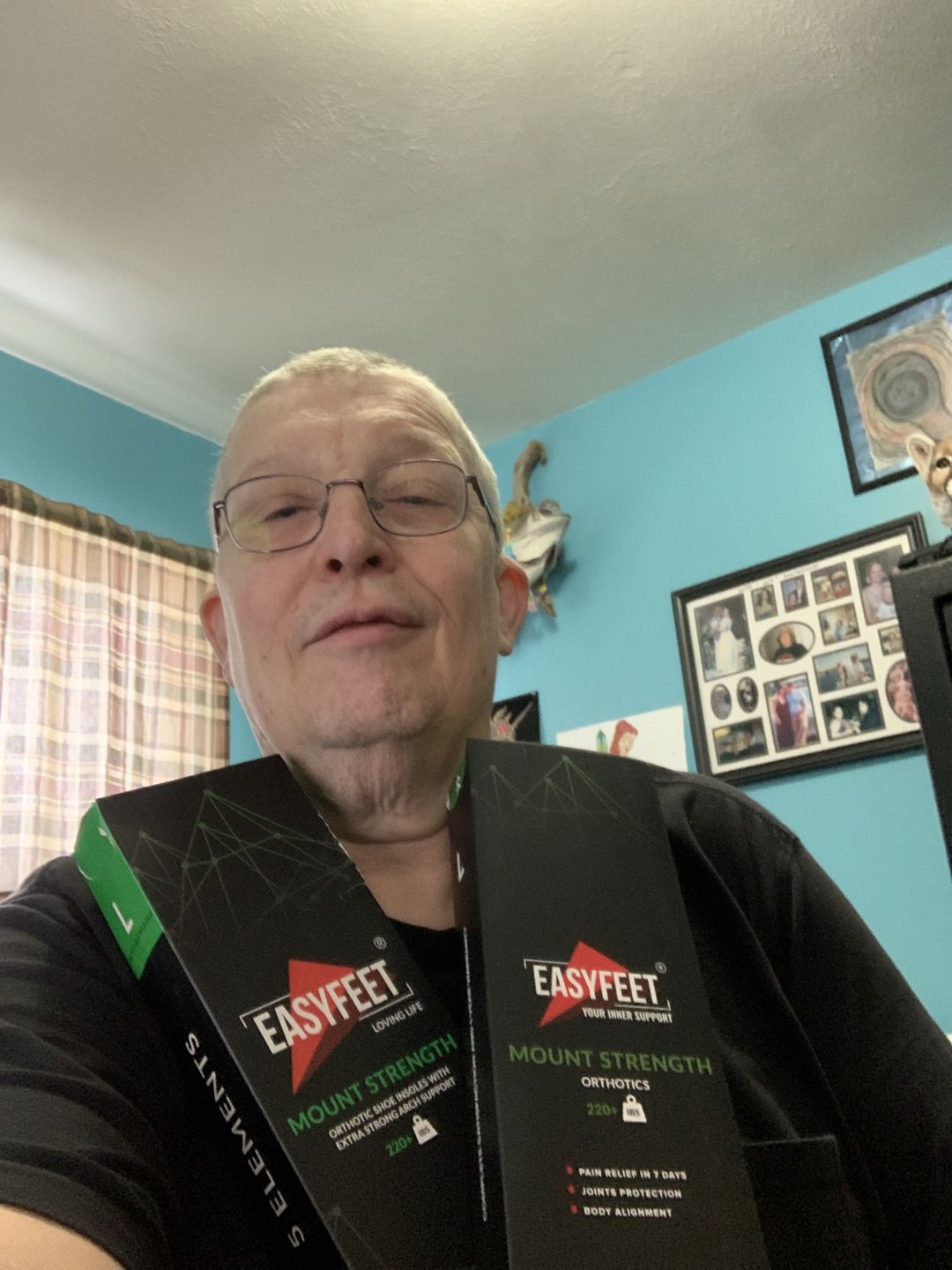Customer photo review of Plantar Fascia 220 lb+ - Orthotic