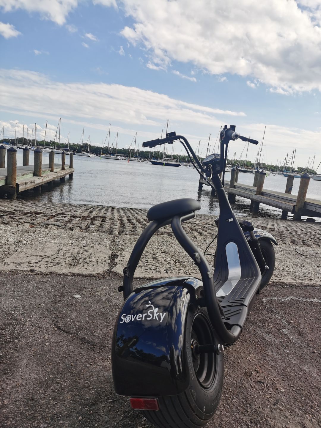 Customer photo review of SoverSky Citycoco Fat Tire 2000w Scooter SL01