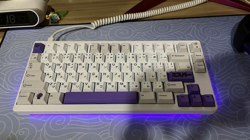Customer photo review of IDOBAO ID80 v2 75% Layout Hot-swap Mechanical Keyboard Kit