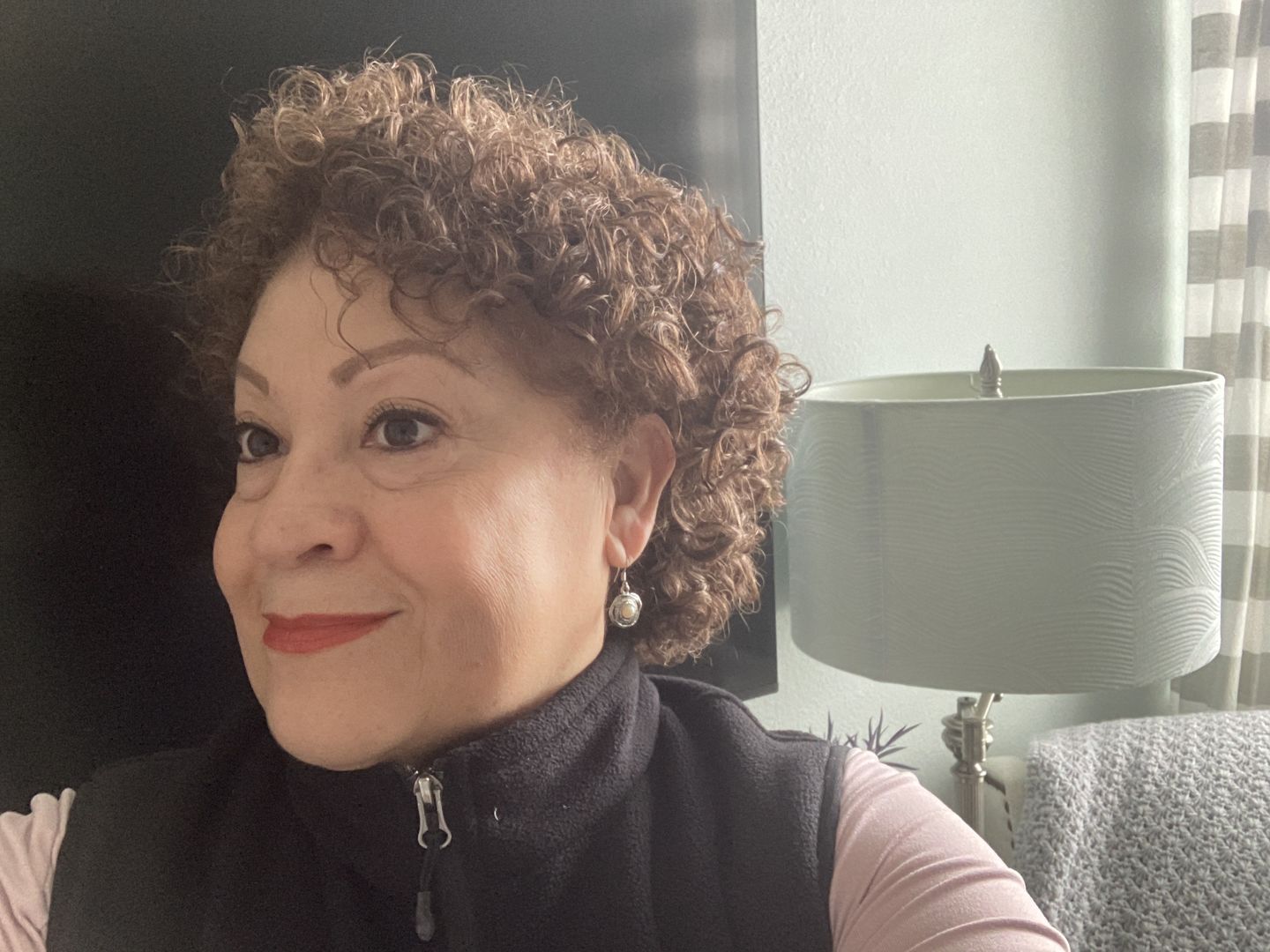 Customer photo review of Curly Hair Moisturizer with Organic Avocado Oil and Organic Jojoba Oil with Lavender Fragrance