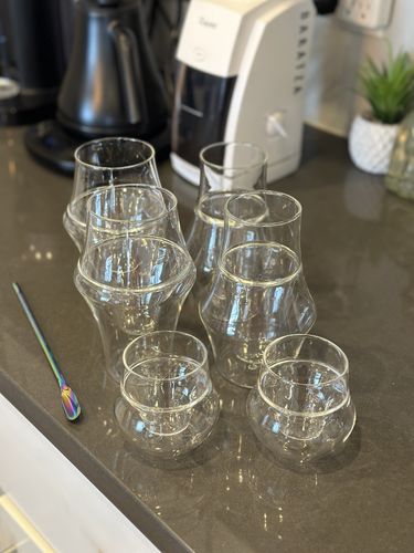 Customer photo review of PROPEL Espresso Glass Set